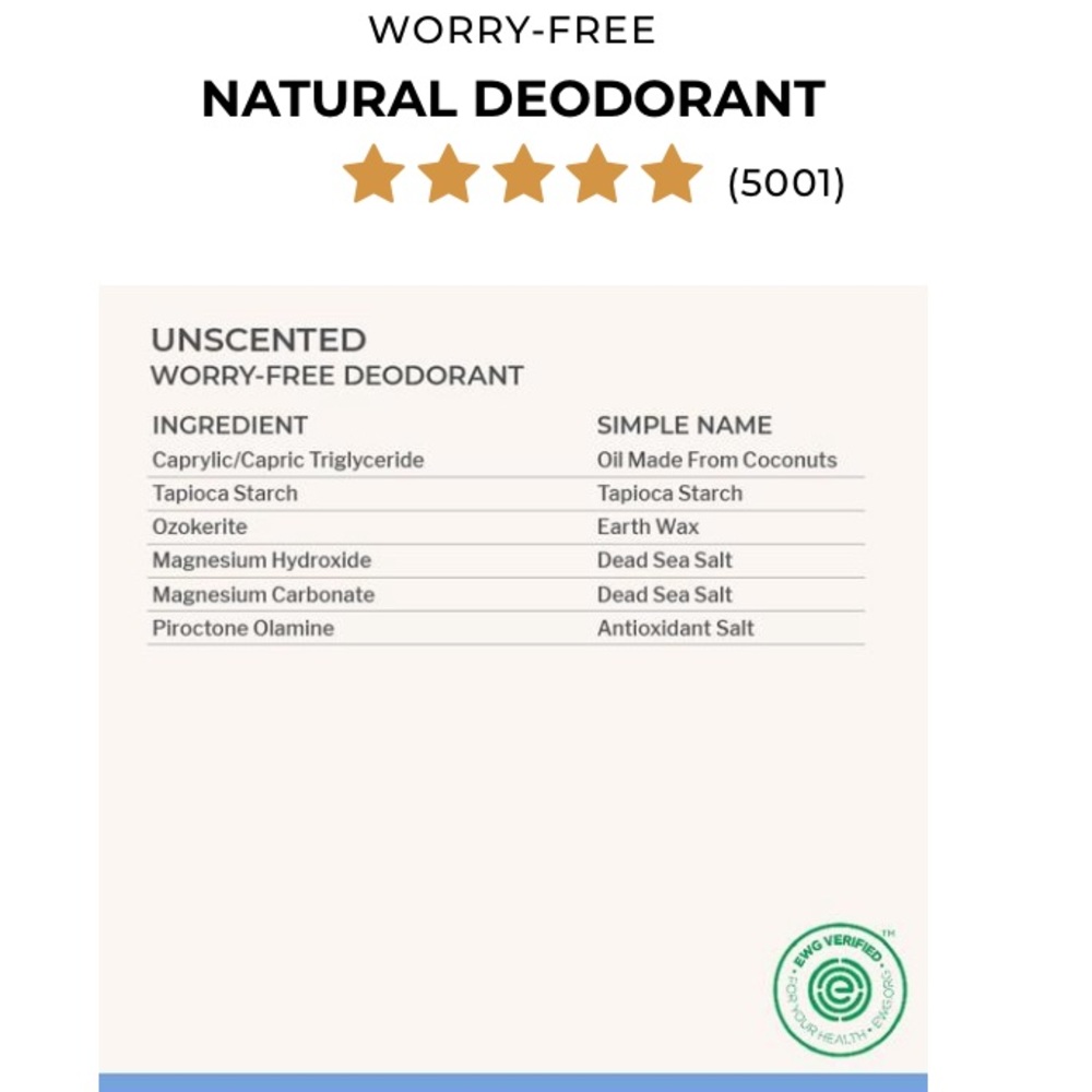 Each & Every Travel Size Deodorant - Picture 7 of 7